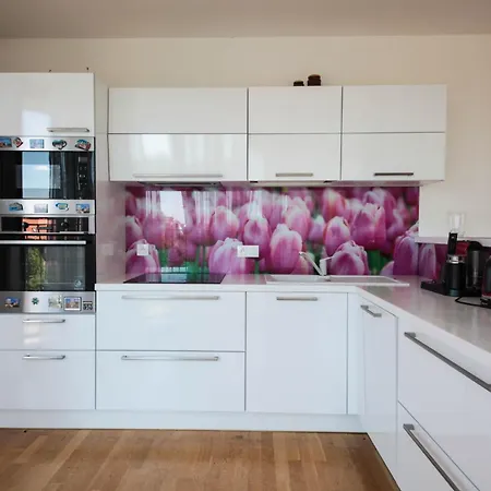 Prostorný 3kk S Krásnou Terasou A Vnitřním Parkem Apartmán Praha